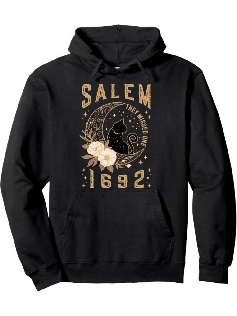 Witchy Pullover Hoodie - Salem 1692 Inspired, Cozy & Stylish for Fall Fashion